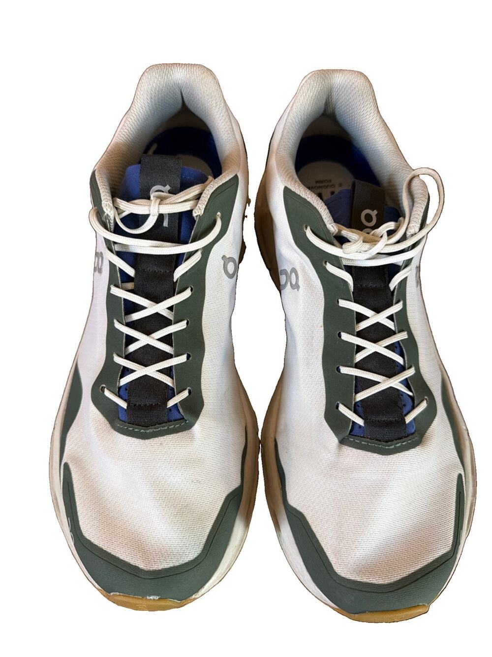 On Running Cloudnova Form Shoes Sneakers White Indigo Men's Size 10.5